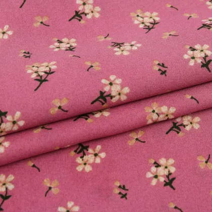 Wool Dobby Woven Polyester Printing Fabric