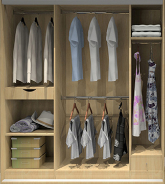 Br-20-B Modular Wardrobe/Closet/Bedroom Furniture