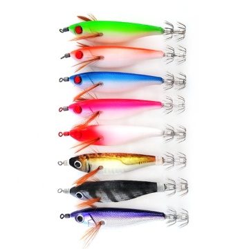 MISTER LURE Japan quality 10g yamashita mold hard octopus bait wooden Shrimp Fishing Wobbler EGI Squid Jig lure