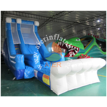 2017 Aier Large Inflatable Amusement Park Inflatable water Slide