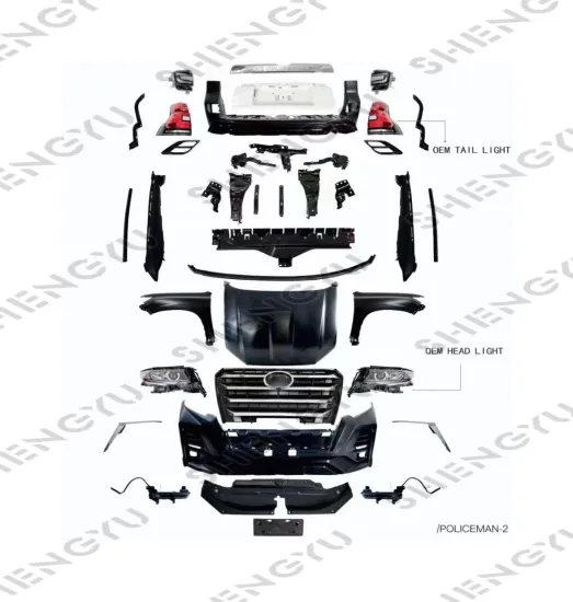 2022 Police-Style Headlight Upgrade for Toyota Prado 2011-2017