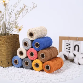 2024 Customized Macrame Cords - Bulk Polyester Rope & Cotton Thread