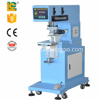 1-Color Helmet and Toys Pad Printing Machine