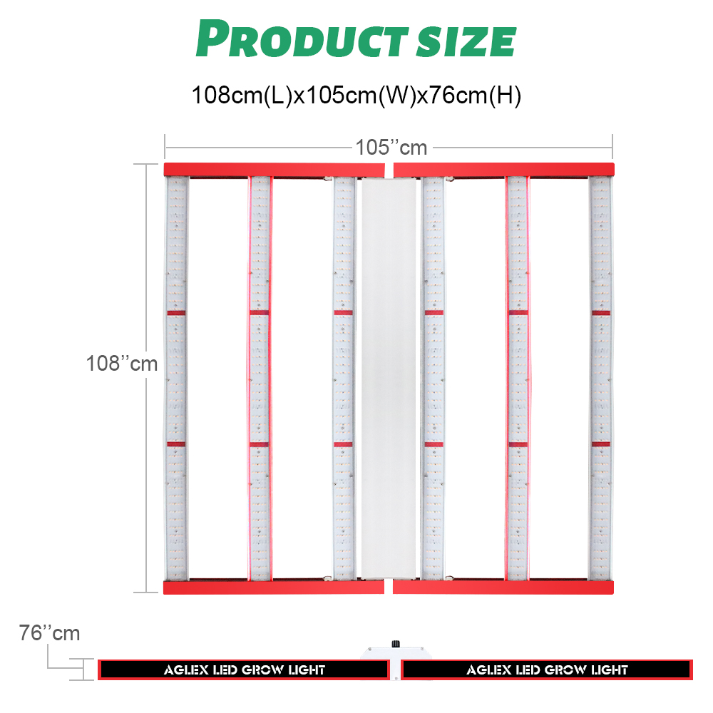 อุปกรณ์ Hydroponic LED โรงงาน 700W Dimmable Grow