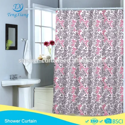 Grove forest printing Polyester Shower Curtain