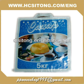 flour pp bag stock with handle packing 50kg