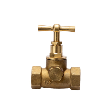Βαλβίδα διακοπής χρωμίου - 1/2 ", 3/4", 1 "θηλυκό νήμα βαλβίδας για νερό, λάδι, φυσικό αέριο