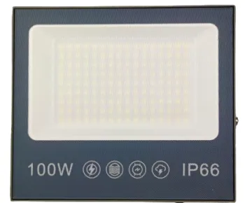 Aluminium Outdoor LED Flood Light 100W