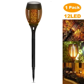 Waterproof Super Bright Buried Solar Flame Lamp for Outdoor Garden: A Bright Solution for Your Garden Lighting Needs