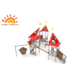 Outdoor Swing Tube Slide Structure For Kids