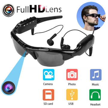 Mini Sun Glasses Eyewear Digital Video Recorder Glasses Camera Mini Camcorder Video Sunglasses DVR with earphone with TF card