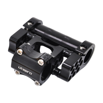 Bisiklet ayarlanabilir çift kök yükseltici 25.4mm ultra hafif alüminyum alaşım BMX STEM