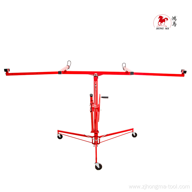 Moving steel warehouse hoist lift up adjustable