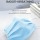 3PLY Non-sterile disposable Mask face mask with earloop