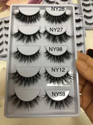 Wholesale 23mm Mink Lashes Supplier: 100% Lilly Lashes 3D Fluffy Lashes
