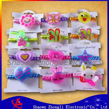 plastic rubber bracelet for kids