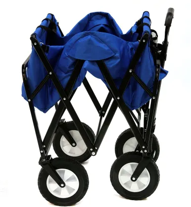 Collapseable Outdoor Trolly Camping Garden Cart with Universal Wheels - Mac Wagon WTC-111