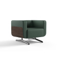 Modern Style Commercial Home Office Steel Foot Sofa Set for Company Reception Waiting Area