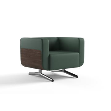 Modern Style Commercial Home Office Steel Foot Sofa Set for Company Reception Waiting Area