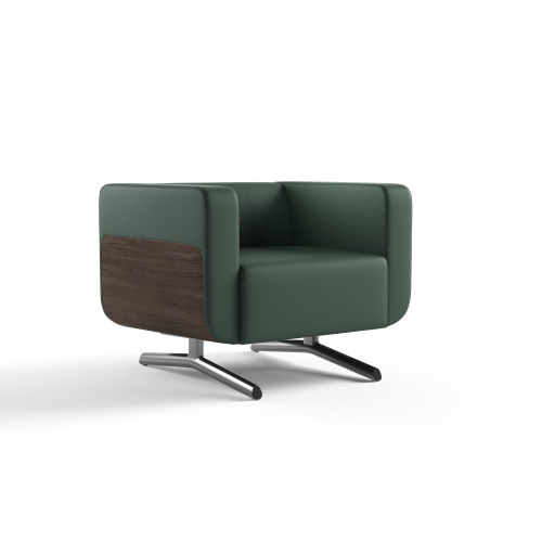 Modern Style Commercial Home Office Steel Foot Sofa Set for Company Reception Waiting Area