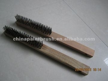 Euro style wire brush