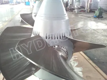 Runner Diameter 160cm, Capacity 4800kw Kaplan Hydro Turbines/axial Flow Water Turbine
