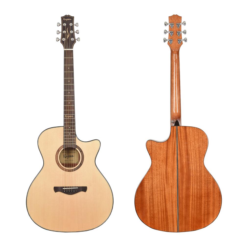 Solid Acoustic Guitar for performance