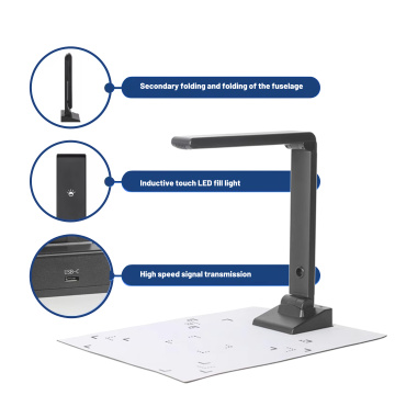 9 millones de píxeles Book Document Camera Scanner