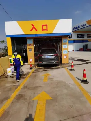 Car wash shop commercial tunnel car wash machine