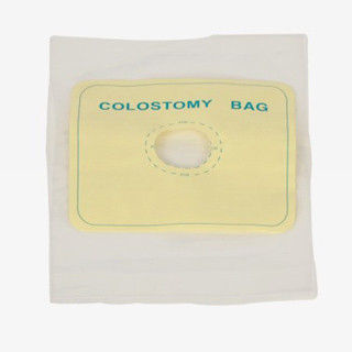 Bolsa de colostomía temporal de película de Pvc grado médico con papel adhesivo Iso, Ce Wl12009