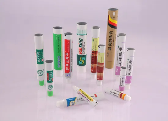 Pharmaceutical Tube Packaging , Medicine Laminated Tubes For Scald Ointment