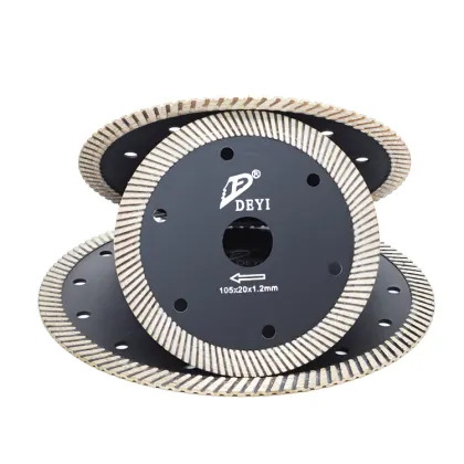 DEYI 125mm Ceramic Tile Dekton and Marble Turbo Diamond Circular Saw Blade
