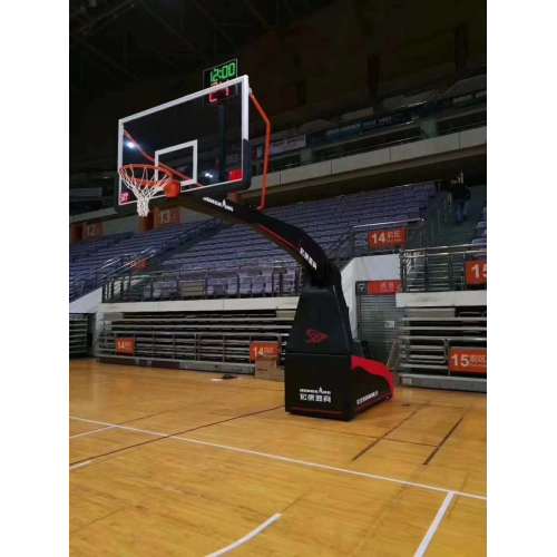 FIBA Approved Electric Portable Basketball Hoop Stand