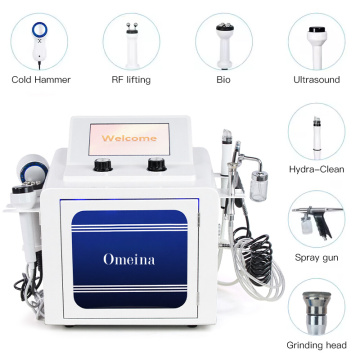 Máquina facial de hidrodermoabrasão 7 em 1 para esteticista