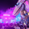 Phimatronic Dragon cho cuộc diễu hành nổi