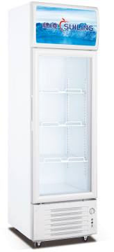 250L upright commercial display soft drink refrigerator LGZ-250