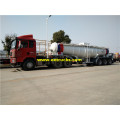 21m3 V Sura ya Sulfuric Acid Road Trailers