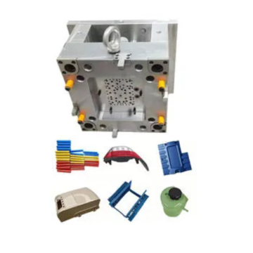 Automotive button connector injection mold