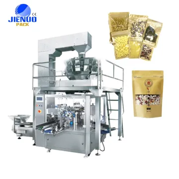GD8-200B Automatic Horizontal Premade Stand Up Zipper Pouch Bag Doypack Packaging Machine