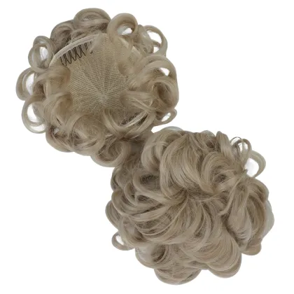 15cm Synthetic Hair Chignon Postiche: Hair Pieces and Bun Accessories