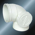 Din Drainage Upvc Elbow90 ° باب جانبي لون رمادي