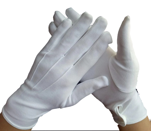 White Cotton Gloves Bulk