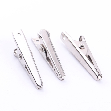 Kleine Metall -Alligator -Clip -Schlüsselanhänger für Geschenke