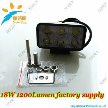 9-32V DC 18W led work light 1200 Lumen Led Work Lights,led fog lamp