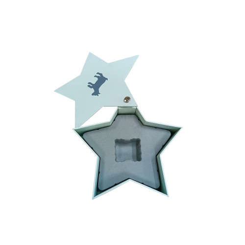 Star Shape Cardboard Paper Gift Boxes with Tray