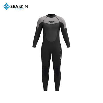 Seaskin Custom Man Durable Full Suit Diving Wetsuit