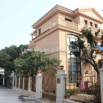 Wood with Aluminium Curtain Wall