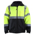 Κατηγορία 3 Ασφάλεια αντανακλαστικό hi vis hoodie μπουφάν