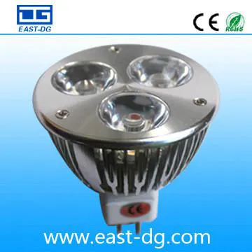 3w LED Spot Lighting MR16 energy saving >85%