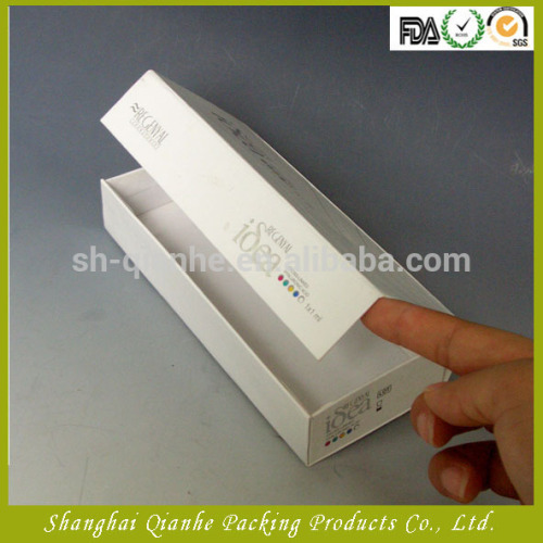 Embossment Folding Packaging Box Logo Silver Stamping